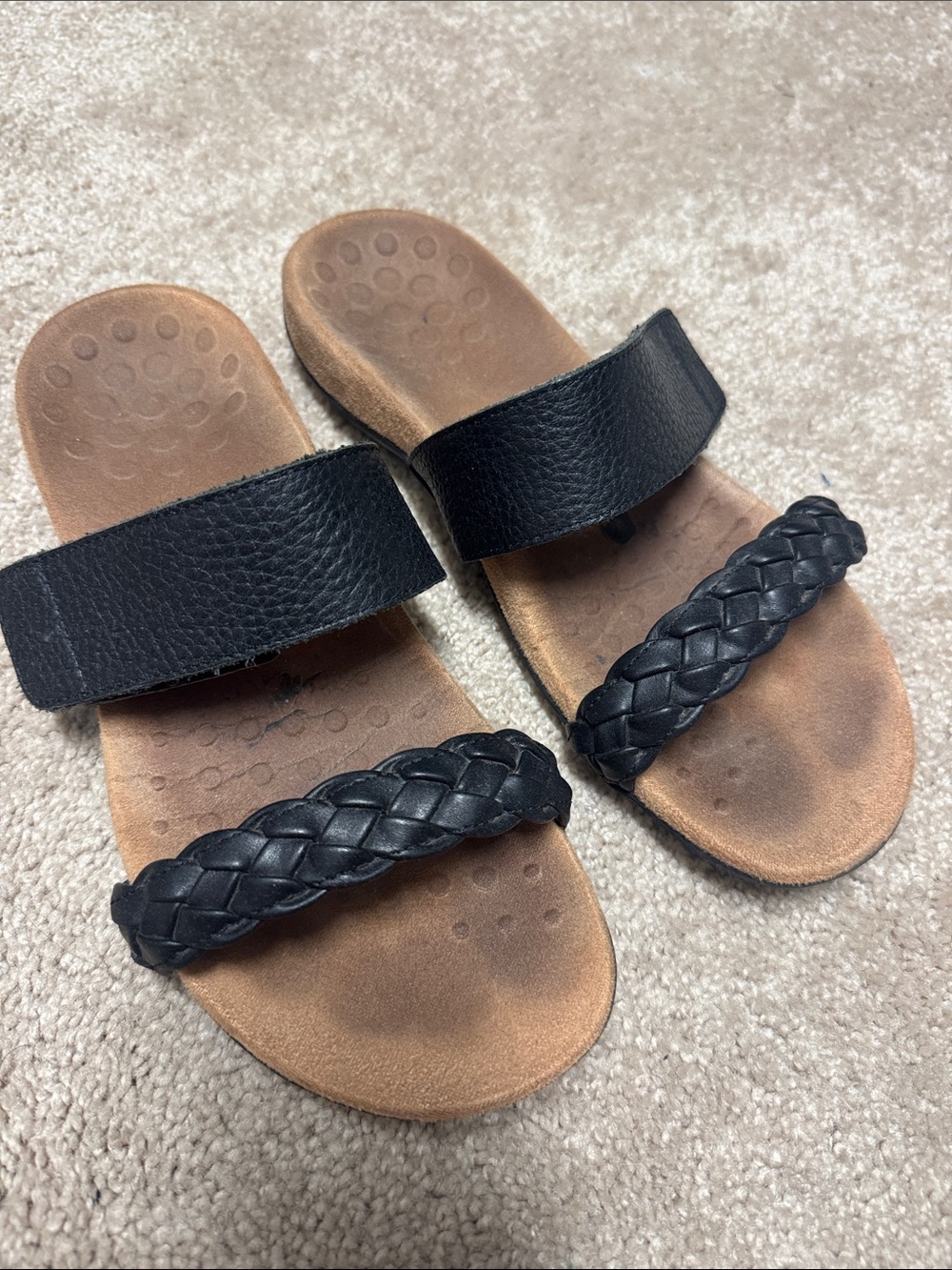 Women's Vionic Braided Slide Sandals